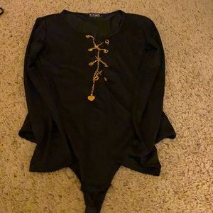 Black bodysuit